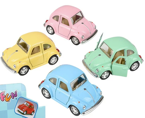 1967 VW Beetle Pull Back (Pastel)