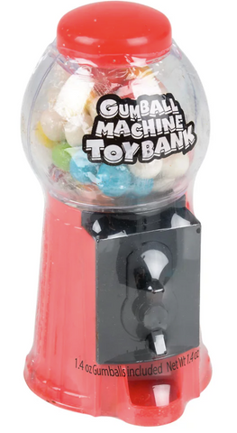 Gumball Machine Bank 5"