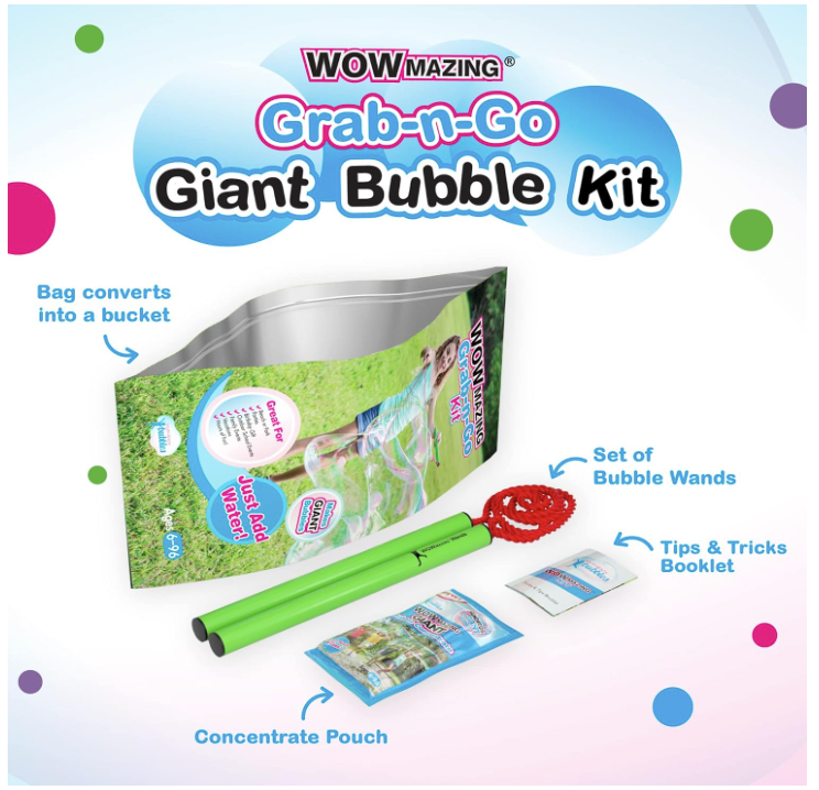 Giant Bubbles Grab N Go Kit