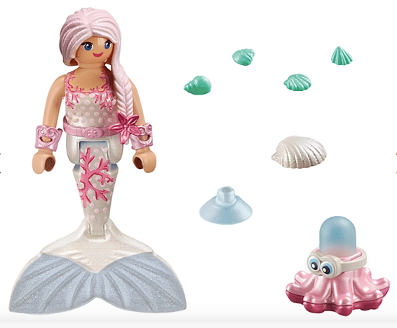 Mermaid with Octopus