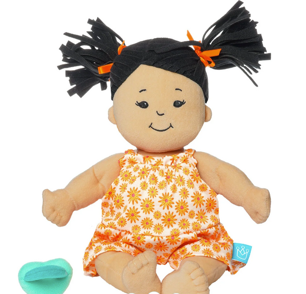 Baby Stella Beige with Black Pigtails