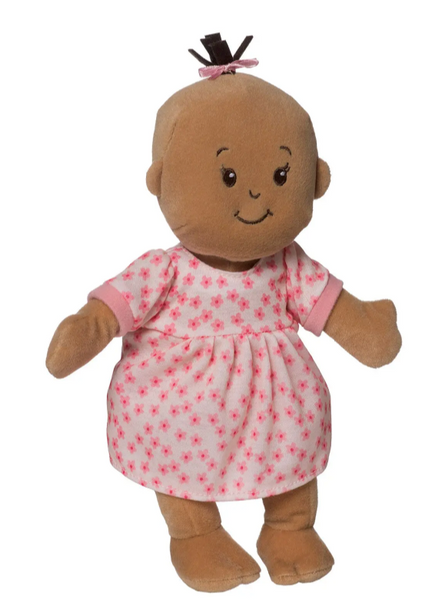 Wee Baby Stella Beige with Brown Hair