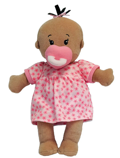 Wee Baby Stella Beige with Brown Hair