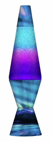 Lava Lamp 14.5" Northern Lights