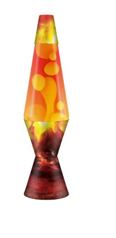 Lava Lamp Erupting Crater