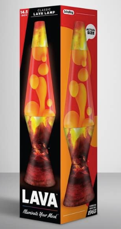 Lava Lamp Erupting Crater