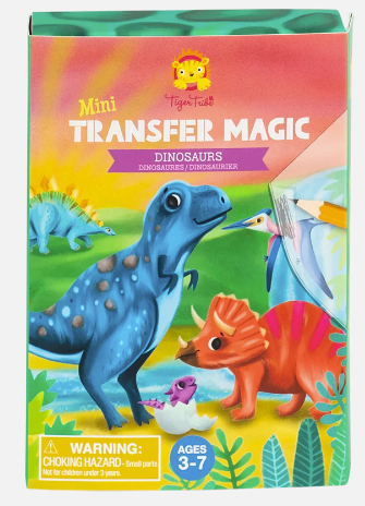 Mini Transfer Magic-Dinosaurs