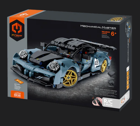 Blue Remote Control Car 449pcs