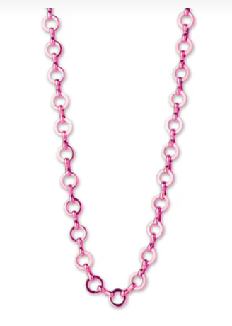 Pink Chain Necklace