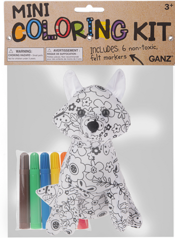 Fox Mini Coloring Kit