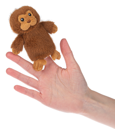 Bigfoot Finger Puppet 3.5"
