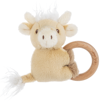 Highland Cow Rattle 4.5"