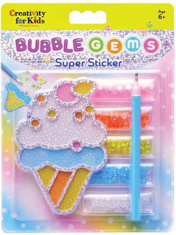 Bubble Gems Super Stkr Ice Cream