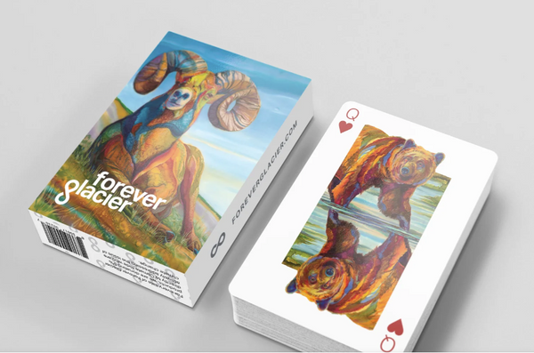 Forever Glacier Playing Cards