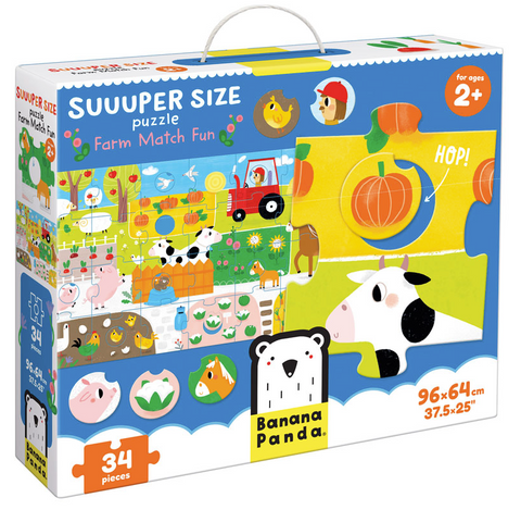 Suuuper Size Puzzle Farm Match