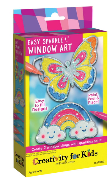 Easy Sparkle Window Art – Imagination Station