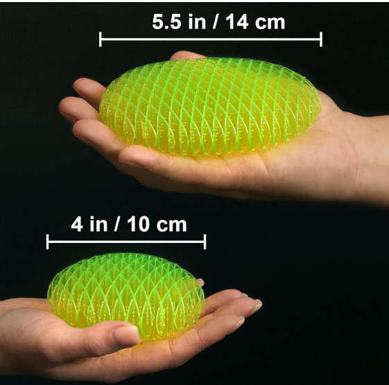Morf Fidget Worm Green Big