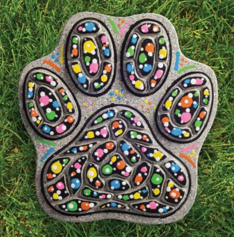 Dog Paw Stepping Stone