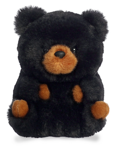 5" Rolly Pet-Cuddles Black Bear