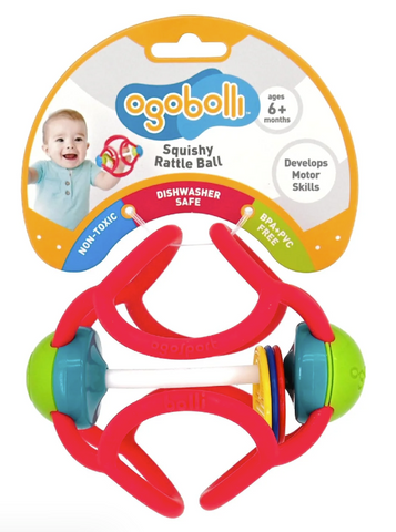Ogobolli Rattle Ball Red