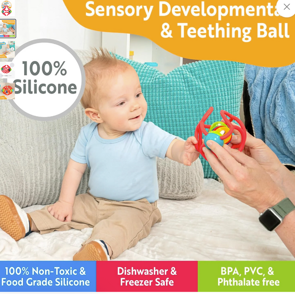 Ogobolli Rattle Ball Red