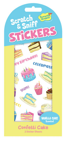 Confetti Cake S&S Stickers