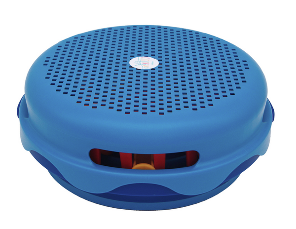 7 IN 1 SAND TOY - BLUE