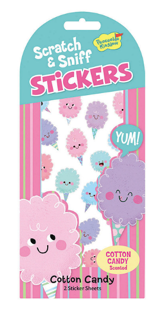 Cotton Candy Scratch & Sniff Stickers