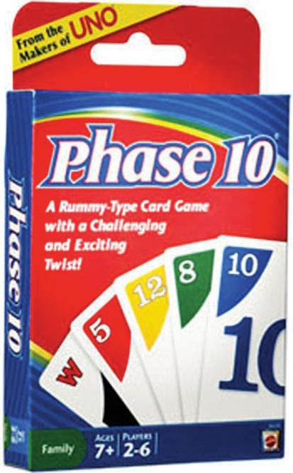 Phase 10 Card Game