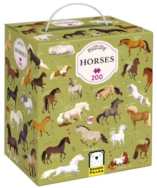 Puzzlove Horses 200pc