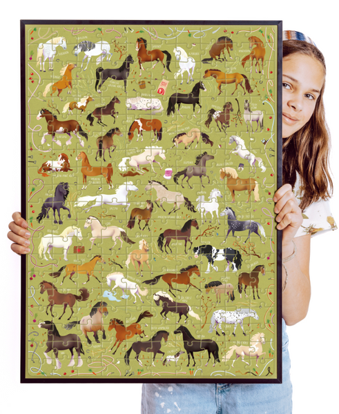 Puzzlove Horses 200pc
