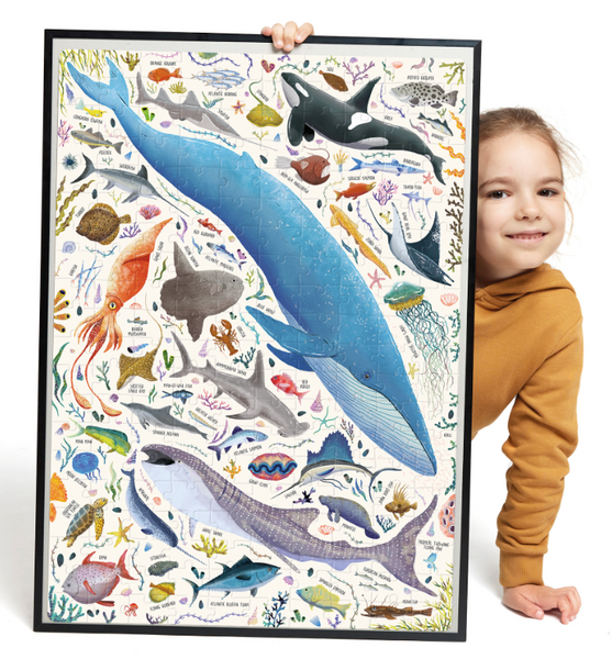 Puzzlove Ocean Animals 200pc