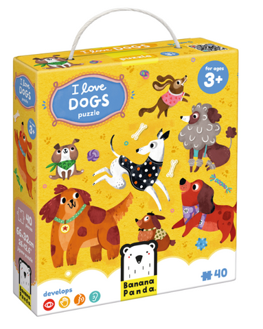 I love Dogs Puzzle 40pc