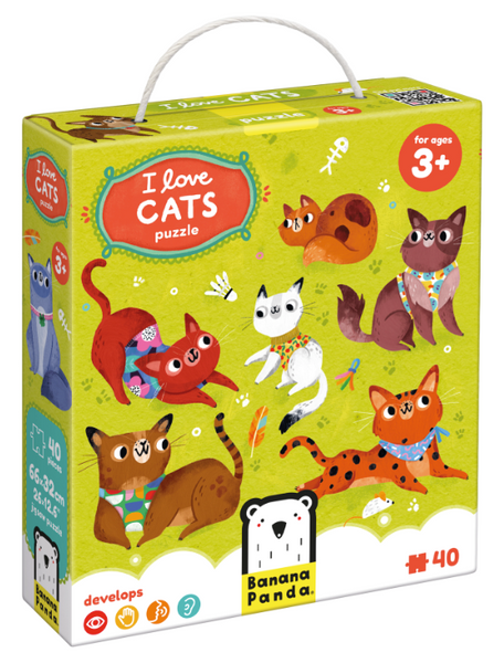 I love Cats Puzzle 40pc
