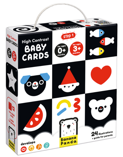 High Contrast Baby Cards 0m+ 3