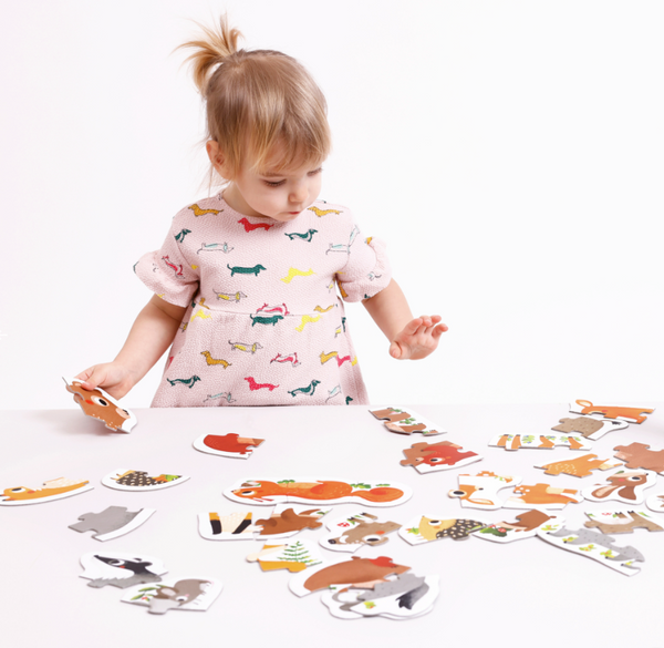 Progressive Puzzles Forest Animals