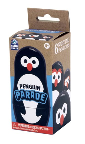 Penguin Parade Nesting Dolls