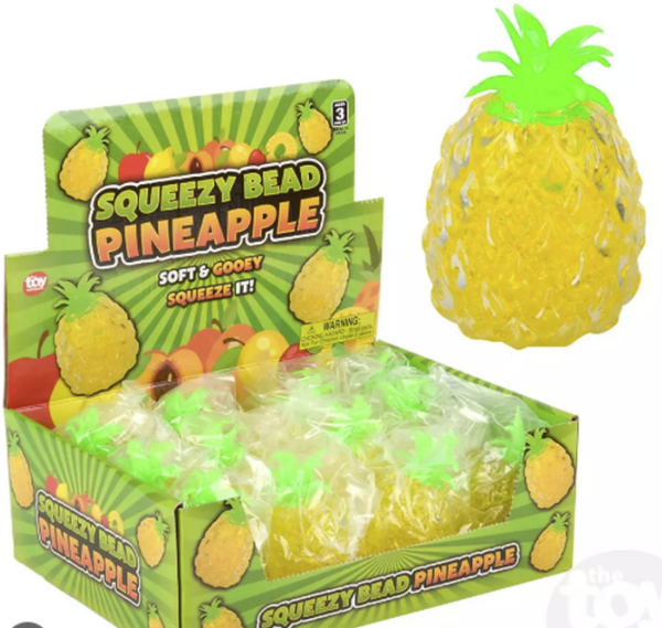Pineapple Squeezy Bead