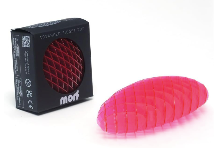 Morf Fidget Worm Pink Small