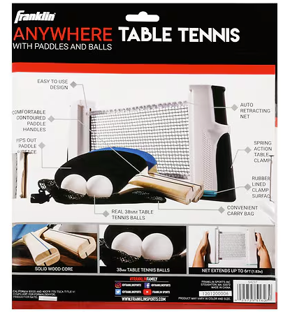 Anywhere Table Tennis