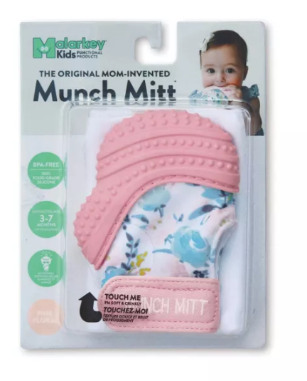 Munch Mitt Pink Peonies