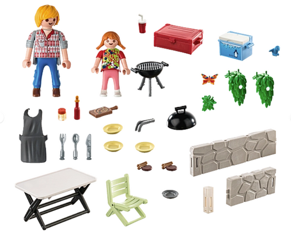 Family Barbecue Playmobil