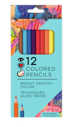 12 Colored Pencils