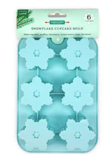 Snowflake Cupcake Mold