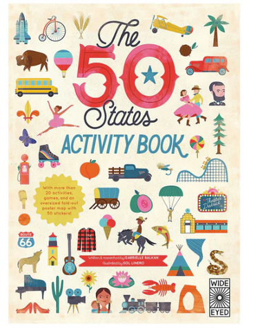 50 States Activity Book