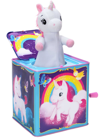 Jack In the Box-Pop N Glow Unicorn