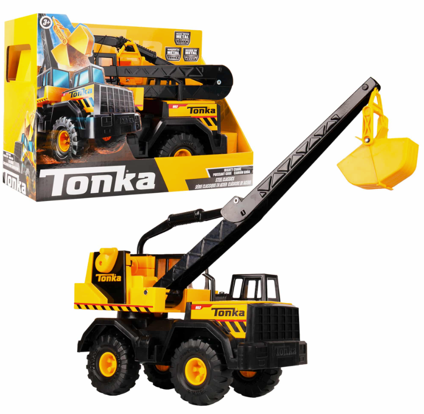 当時　tonka クレーン MIGHTY TONKA MOBILE CRANE TRUCK 2940 IN YELLOW SHARP 1960s