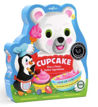 Cupcake Shaped Spinner Game