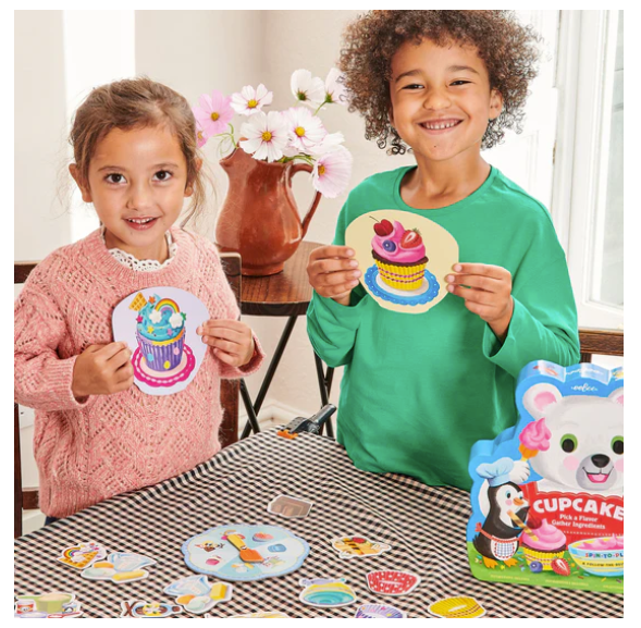 Cupcake Shaped Spinner Game