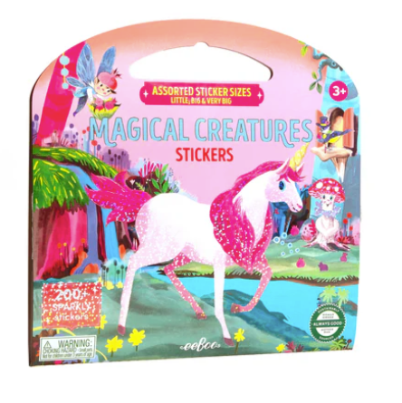 Magical Creatures Shiny Stickers